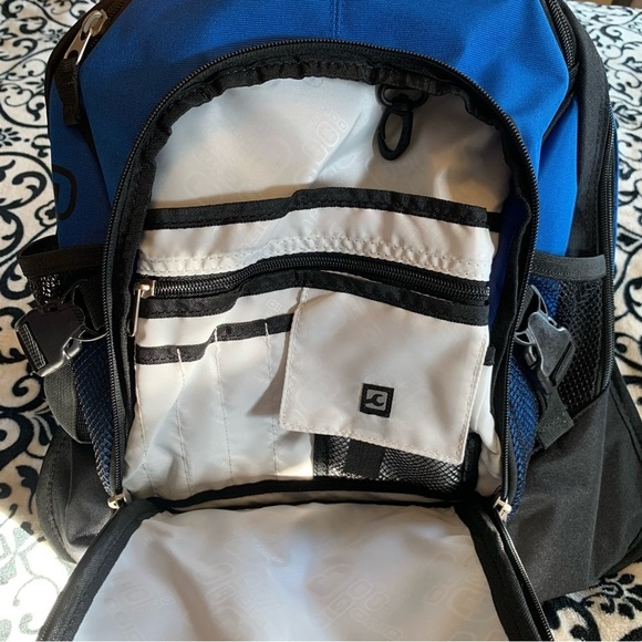 nwt Ogio Techspecs Street Multi Pocket Canvas Backpack NJ State Police Logo - Picture 4 of 15